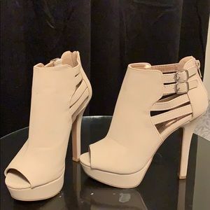 Beige High Heels